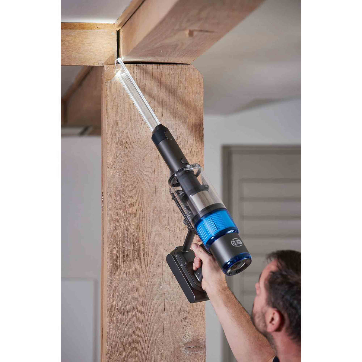 Sebo Balance A1 Cordless Stick Vacuum - Basalt Grey/Blue - 95001GB