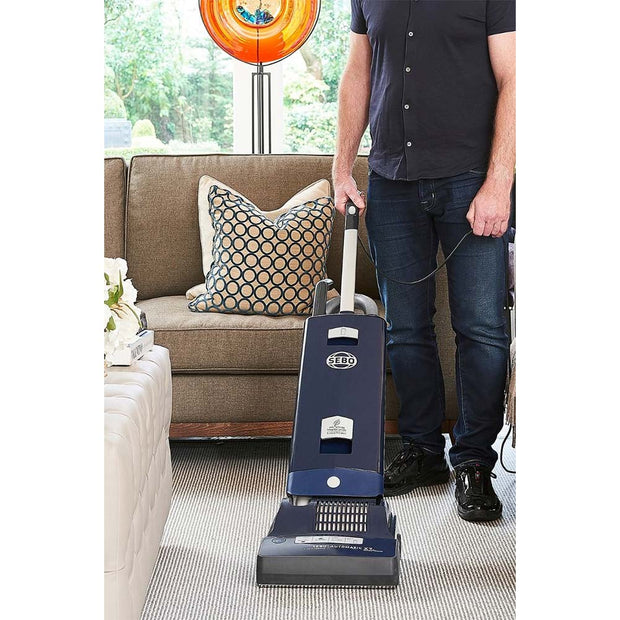 Sebo Automatic X7 Extra Upright Vacuum Cleaner in Blue - 91506GB