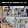 Shark Stratos Cordless Stick Vacuum Cleaner - 120 Minutes Run Time - Silver IZ420UKT