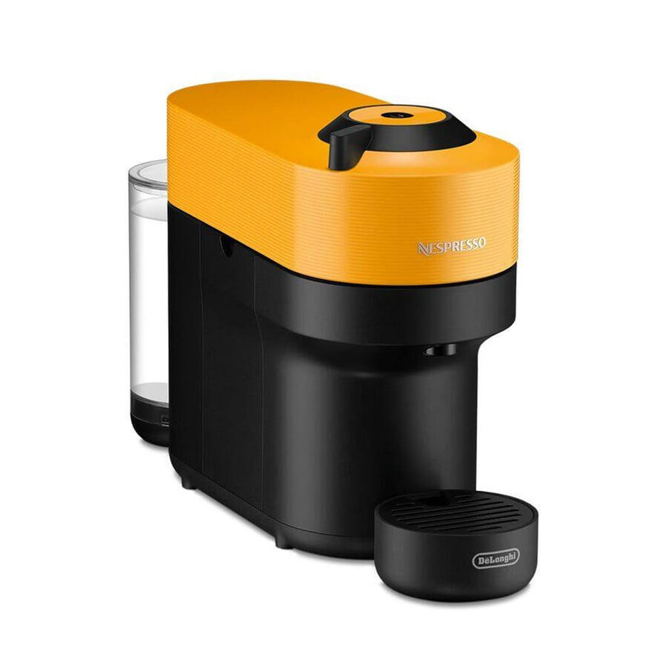 Delonghi Nespresso Vertuo Pop Capsule Coffee Machine in Yellow - ENV90Y