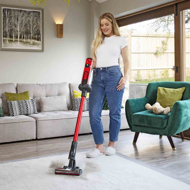 Numatic Henry Quick Vacuum with 60 Minutes Run Time in Red - 916177