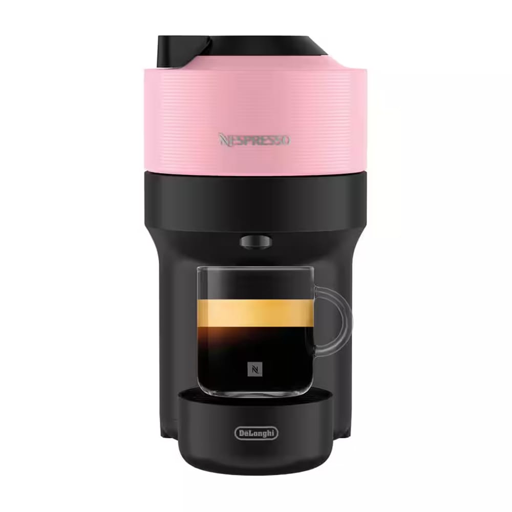 Delonghi Nespresso Vertuo Pop Capsule Coffee Machine in Pink - ENV90P