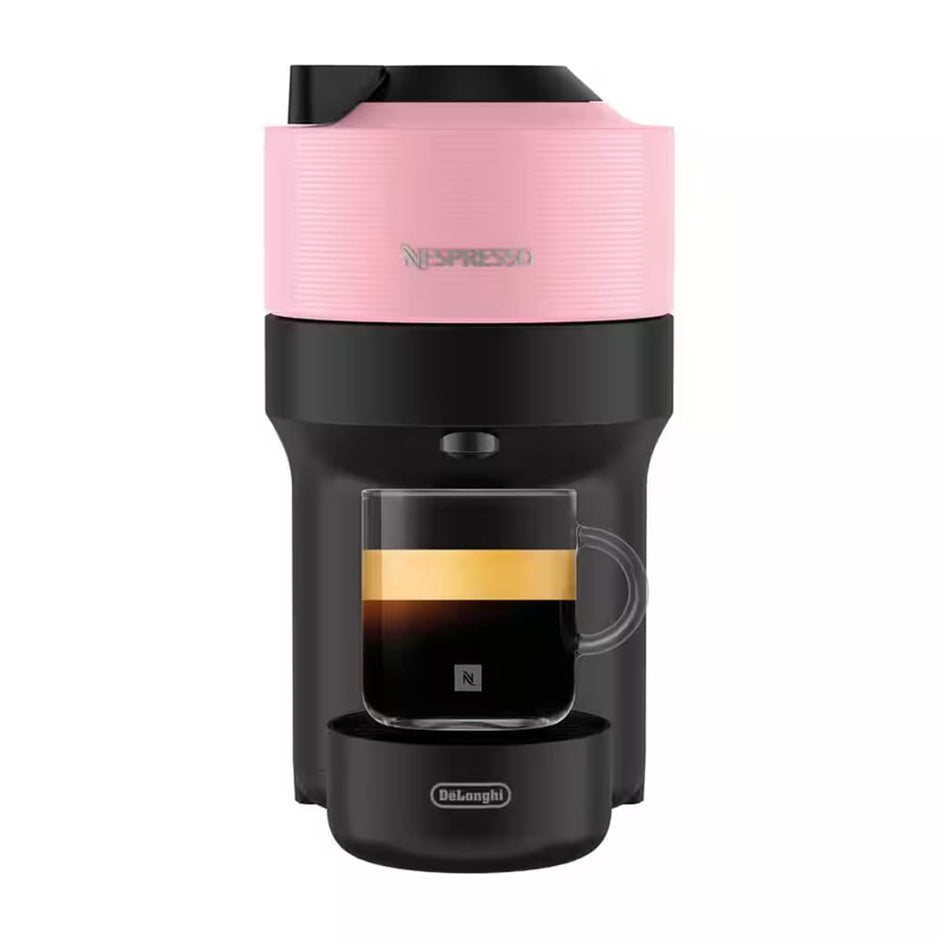 Delonghi Nespresso Vertuo Pop Capsule Coffee Machine in Pink - ENV90P