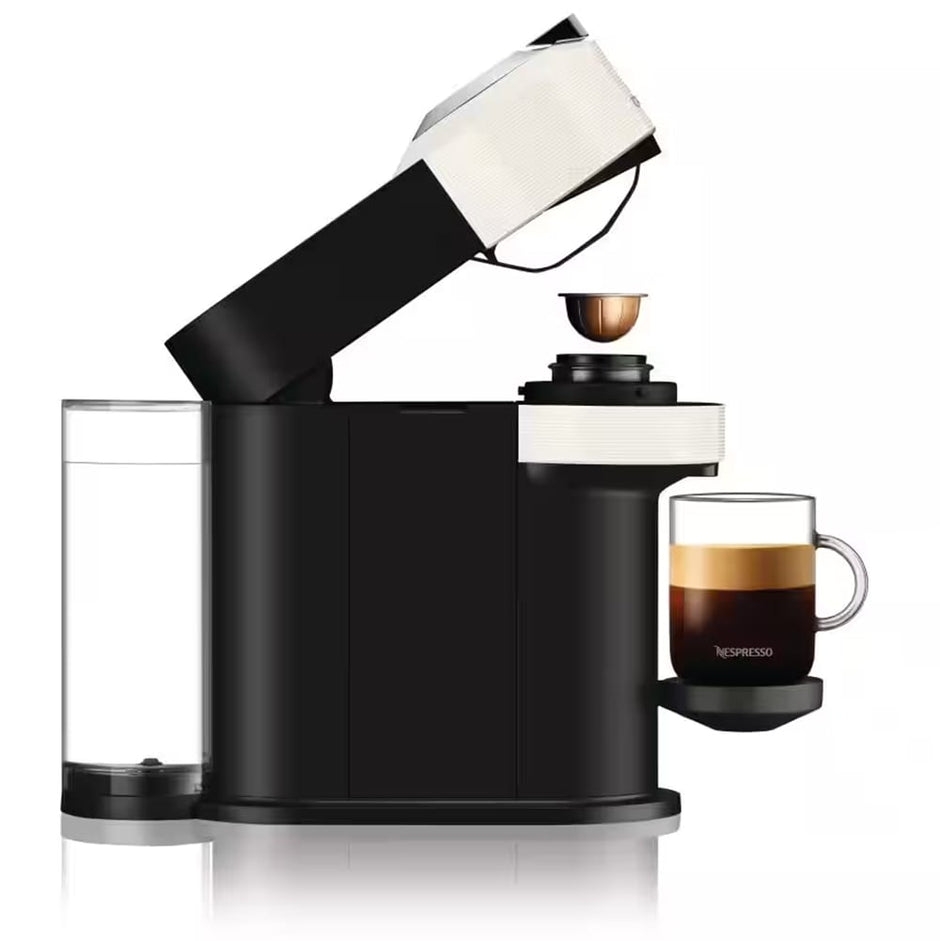 Delonghi Nespresso Vertuo Next Capsule Coffee Machine in White - ENV120W