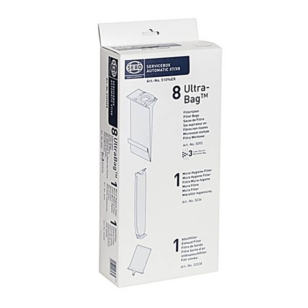 Sebo 51094ER Service Pack for Automatic X7/X8 Range