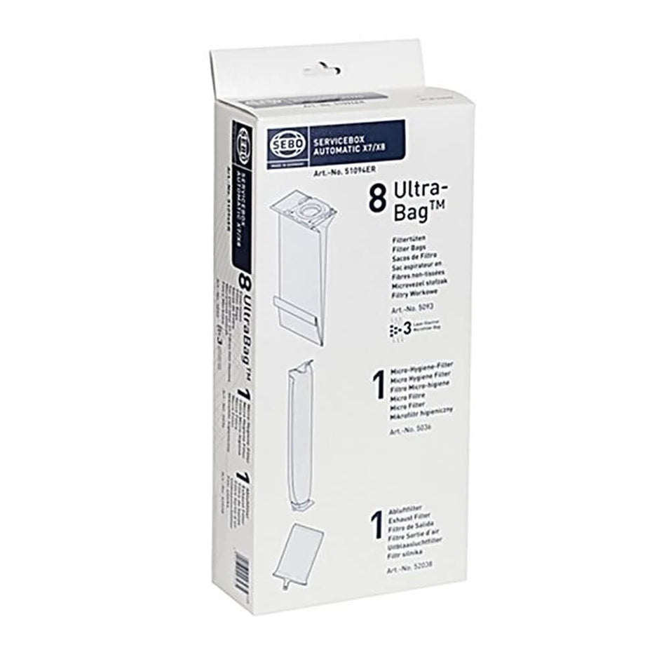 Sebo 51094ER Service Pack for Automatic X7/X8 Range