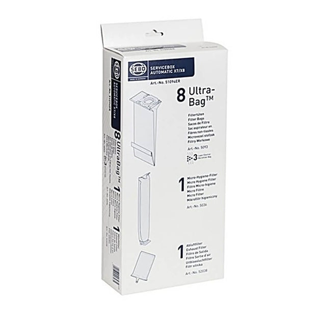 Sebo 51094ER Service Pack for Automatic X7/X8 Range