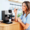 Beko CaffeExperto Manual Espresso Machine with Steam Wand in Silver - CEP5304X