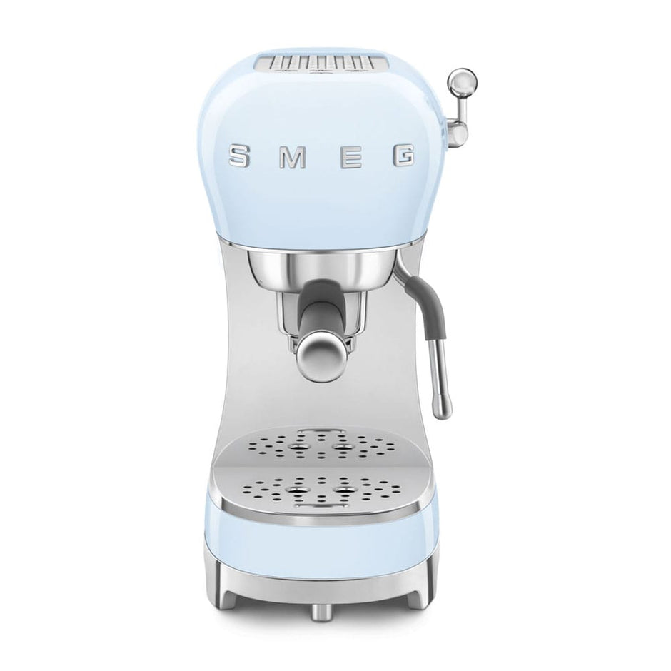 Smeg ECF02PBUK Espresso Coffee Machine – Pastel Blue