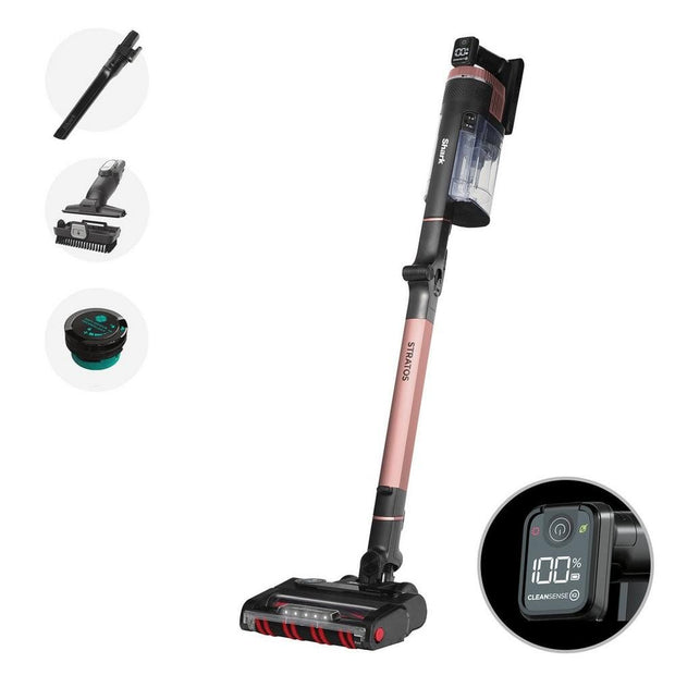 Shark Stratos Cordless Stick Vacuum Cleaner - 60 Minutes Run Time - Gold IZ400UK