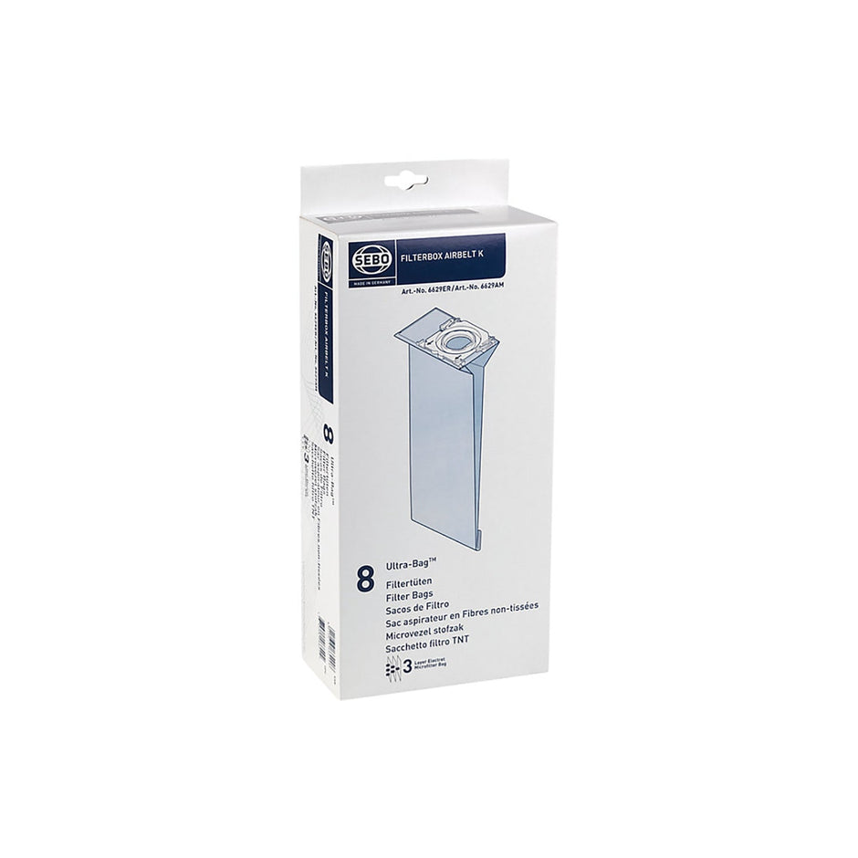 Sebo SEBO-6629ER 8 Bags for K series (Cylinder)