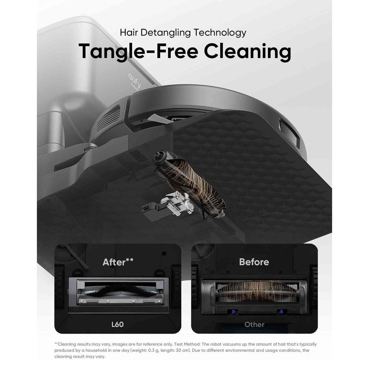 Eufy L60 Hybrid Robot Vacuum with Self Empty Station T2278V11
