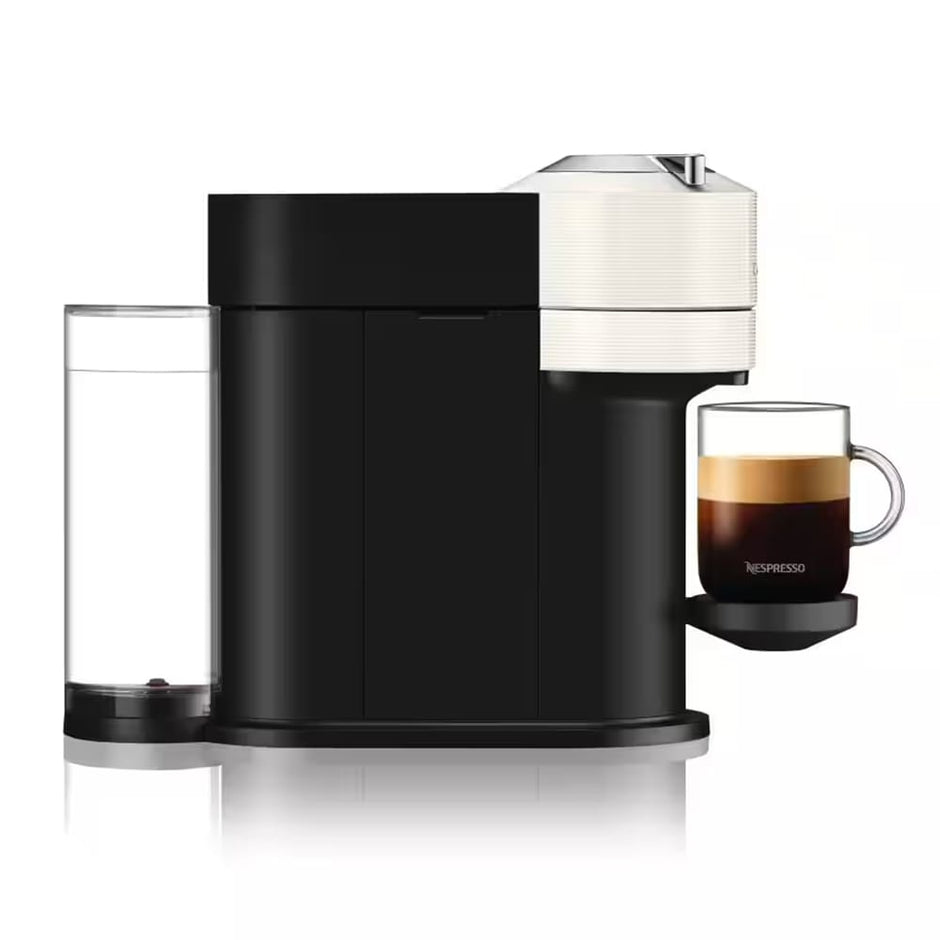 Delonghi Nespresso Vertuo Next Capsule Coffee Machine in White - ENV120W
