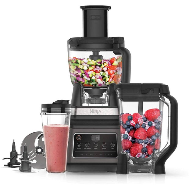 Ninja 3-in-1 Food Processor with Auto-iQ BN800UK