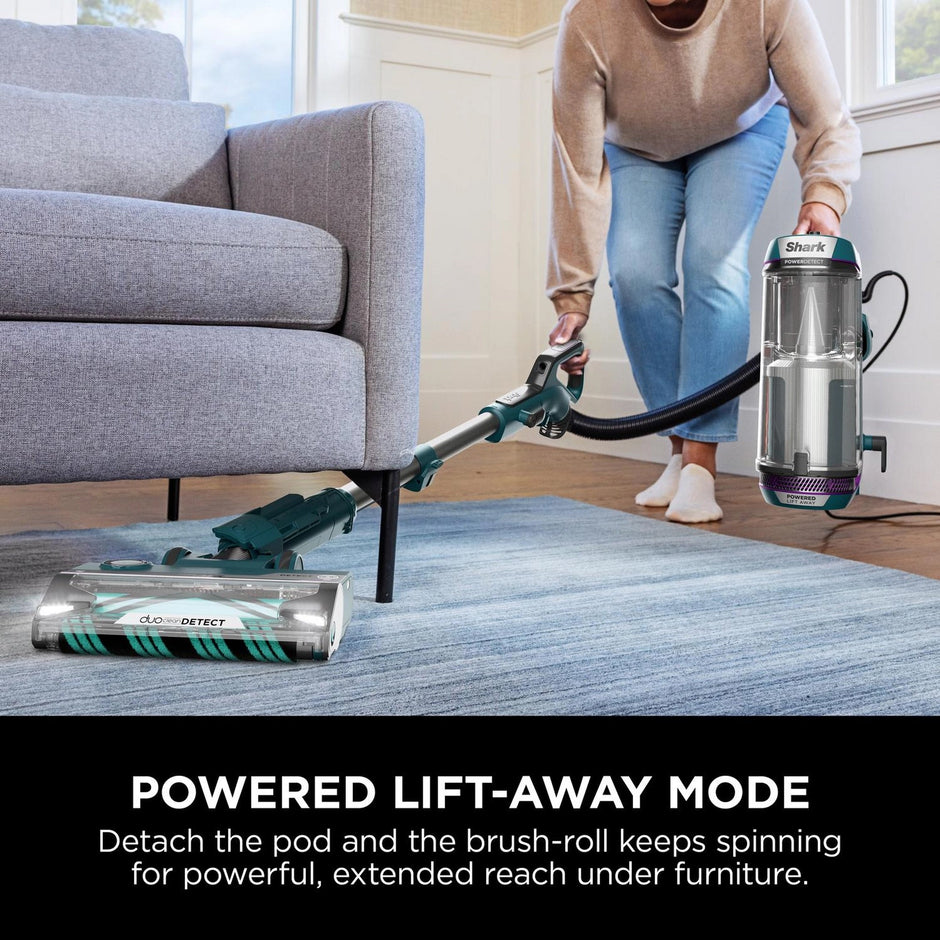Shark PowerDetect Powered Lift-Away Upright Vacuum Cleaner - Dark Teal - AZ3900UKT