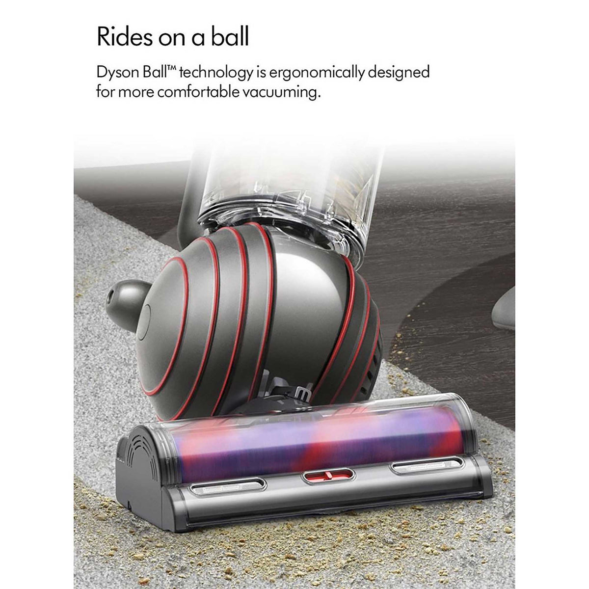 Dyson Ball Animal Origin 2 Upright Vacuum Cleaner - Silver and Nickel