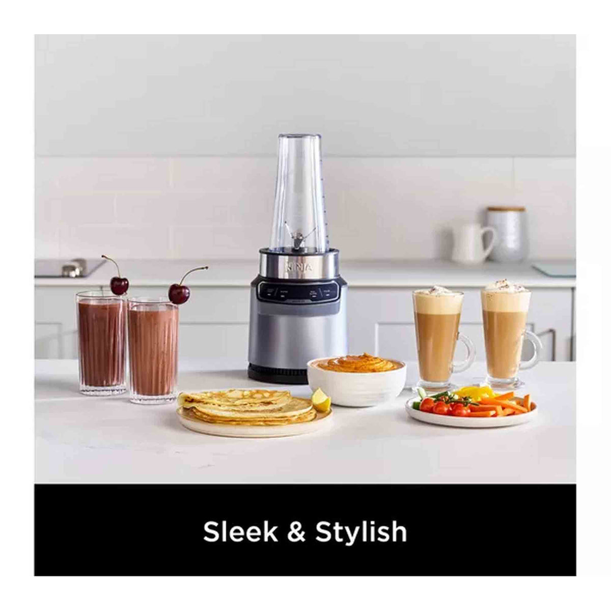 Ninja Motorised Compact Blender with Auto-iQ – BN500UK