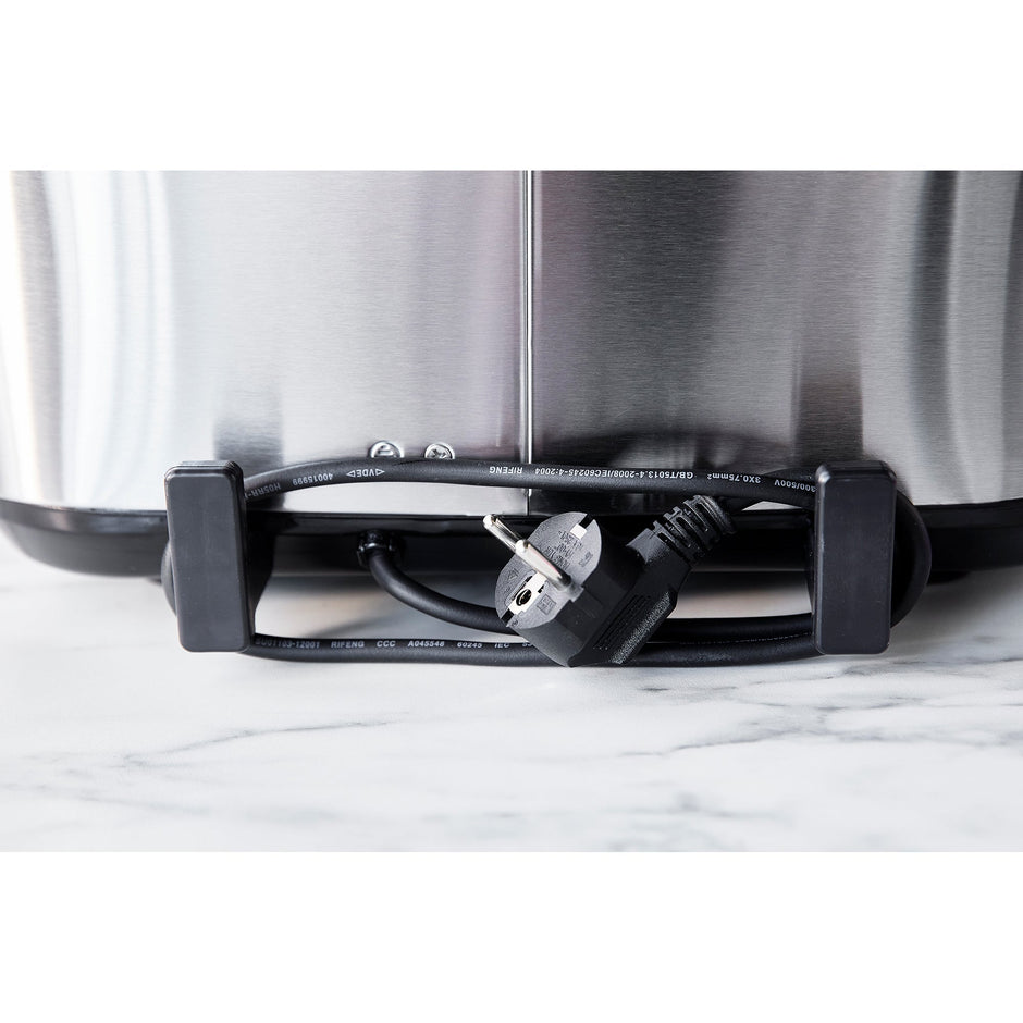 GreenPan 6 Litre Slow Cooker in Stainless Steel – CC005308