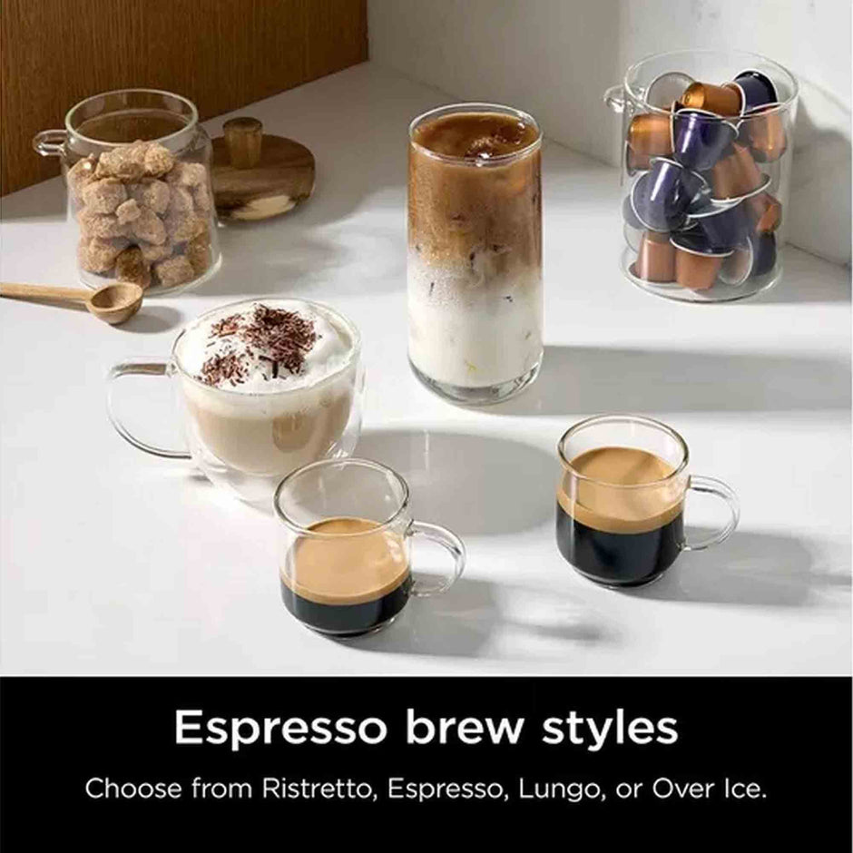 Ninja Prestige Dualbrew System Espresso Machine in Silver and Black - CFN802UK