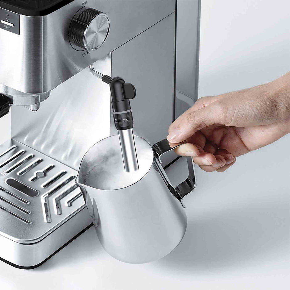 Polti Coffea P10S Manual Espresso Machine in Silver