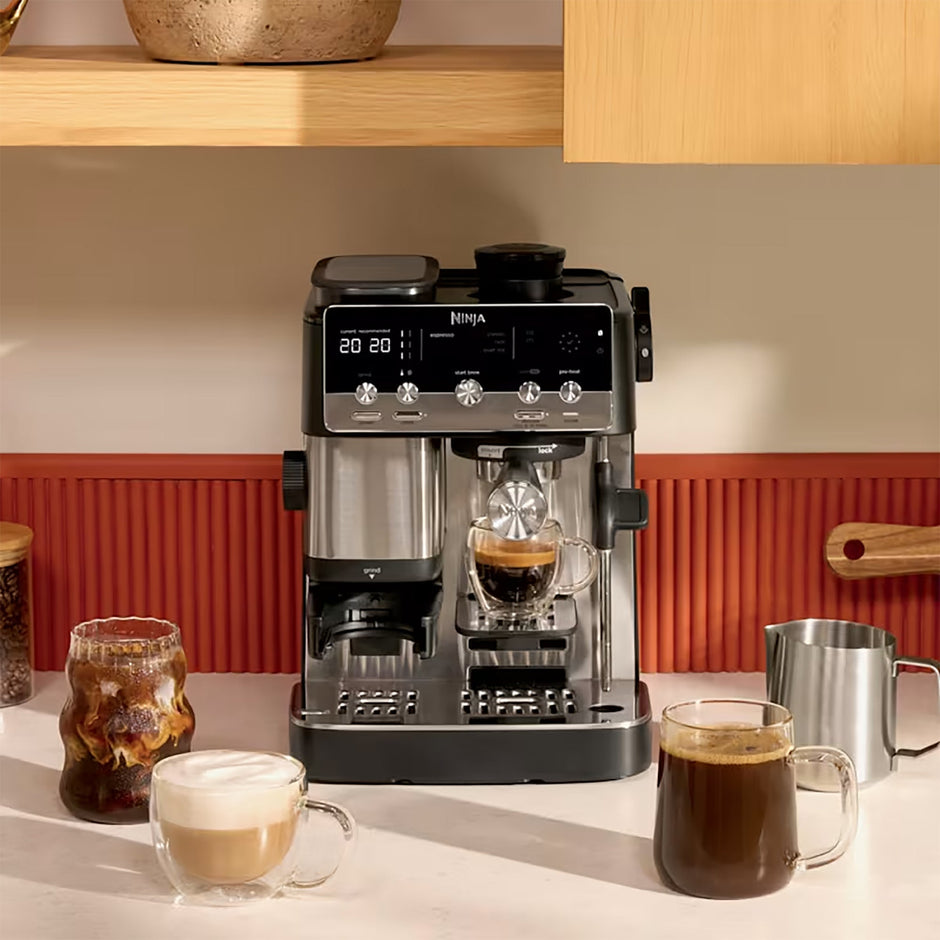 Ninja Luxe Café MINI 2-in-1 Espresso Coffee Machine - Black ES301UK