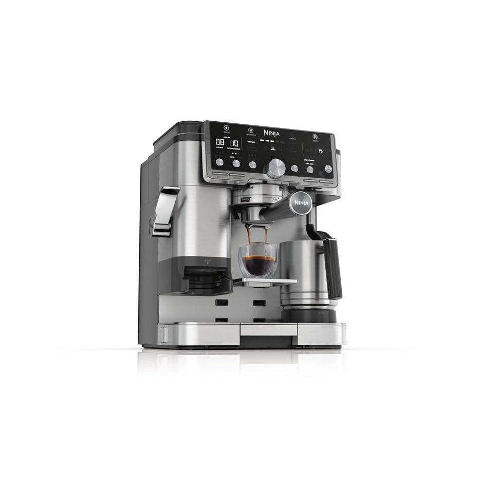 Ninja Luxe Café Pro Series Espresso Machine – Black and Stainless Steel – ES701UK