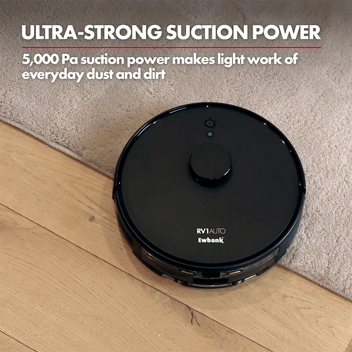 Ewbank RV1AUTO Robot Vacuum and Mop with Auto-Empty Station - EWVC04604