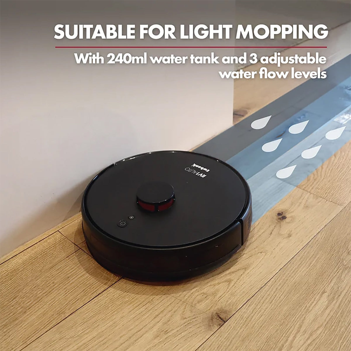 Ewbank RV1AUTO Robot Vacuum and Mop with Auto-Empty Station - EWVC04604