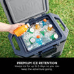 Ninja FrostVault 28L Hard Cooler with Dry Zone - Slate Grey - FB131UKGY
