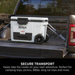 Ninja FrostVault 42L Wheeled Cooler with Dry Zone - Cloud White - FB245UKWH