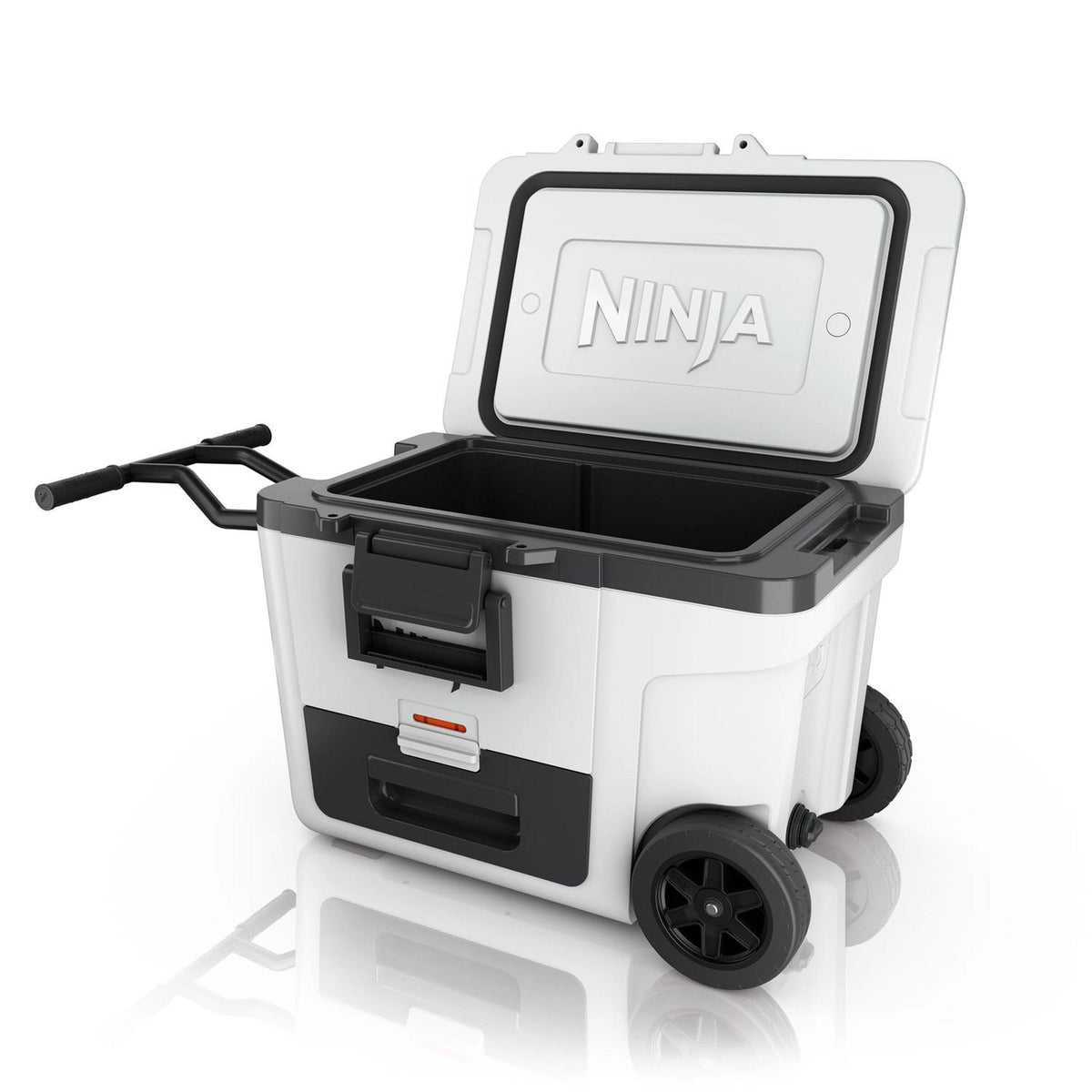 Ninja FrostVault 42L Wheeled Cooler with Dry Zone - Cloud White - FB245UKWH