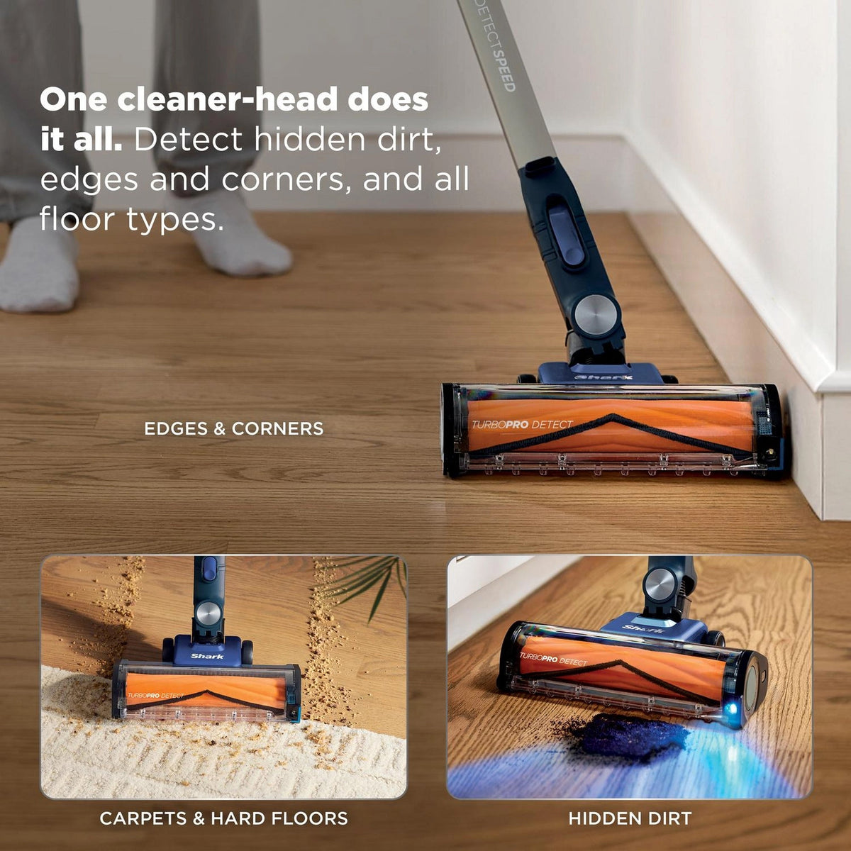 Shark Phoenix Power Detect Light Cordless Pet Vacuum Cleaner - Ultramarine - IA1241UKT