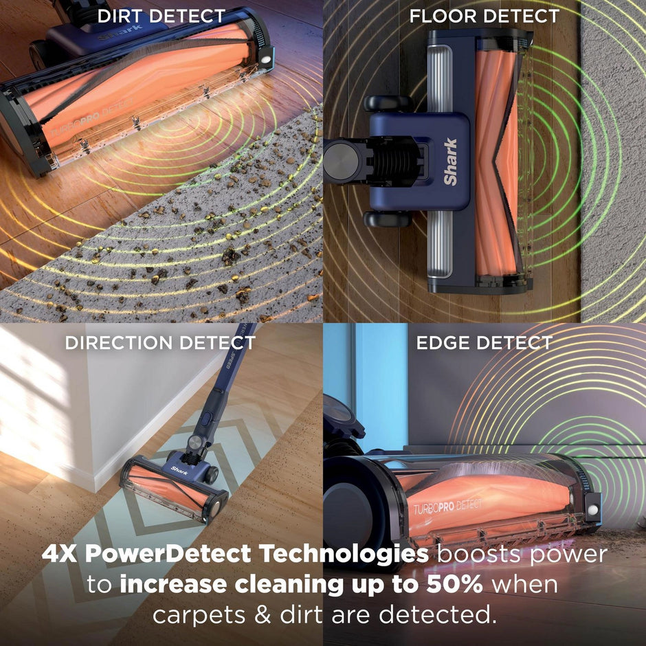 Shark PowerDetect Speed Clean and Empty Pet Pro Cordless Vacuum Cleaner - IA3241UKT