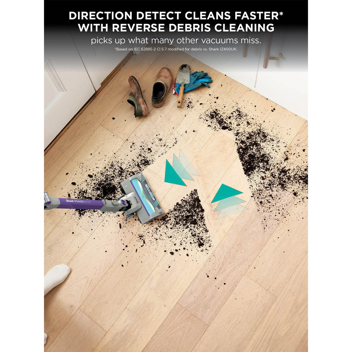 Shark PowerDetect Cordless Vacuum Cleaner - IP1251UK