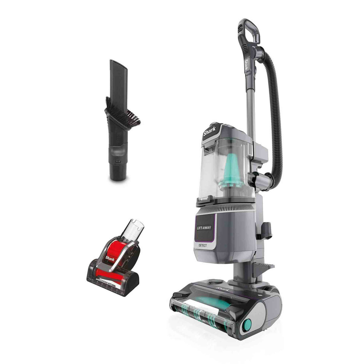 Shark Detect Pet Pro Upright Vacuum Cleaner in Graphite Grey - LA450UKT