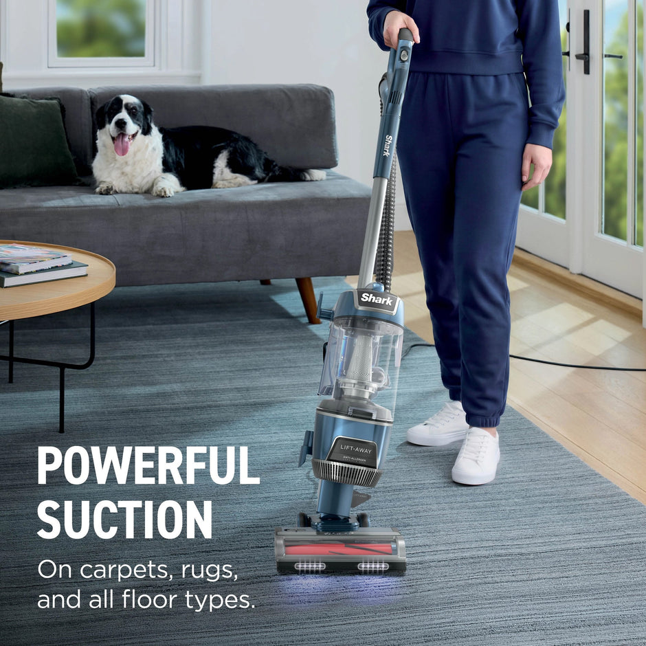 Shark Rotator Pet Upright Vacuum Cleaner – Dark Purewater Blue - LU250UKT