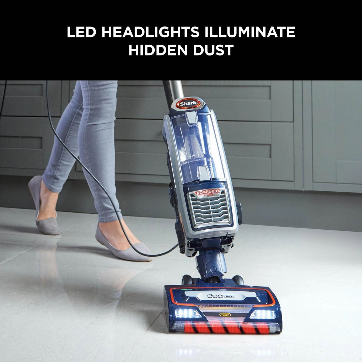 Shark Anti Hair Wrap Upright Vacuum Cleaner with Powered Lift-Away TruePet - Blue - NZ801UKT