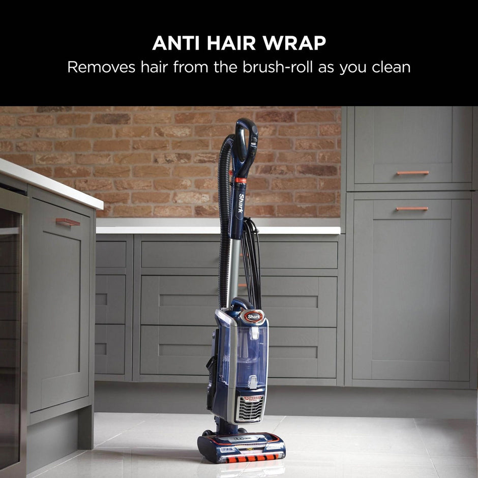 Shark Anti Hair Wrap Upright Vacuum Cleaner with Powered Lift-Away TruePet - Blue - NZ801UKT