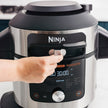 Ninja OL750UK 7.5L 15-in-1 One Lid Multi Cooker with Probe – Black / Stainless Steel