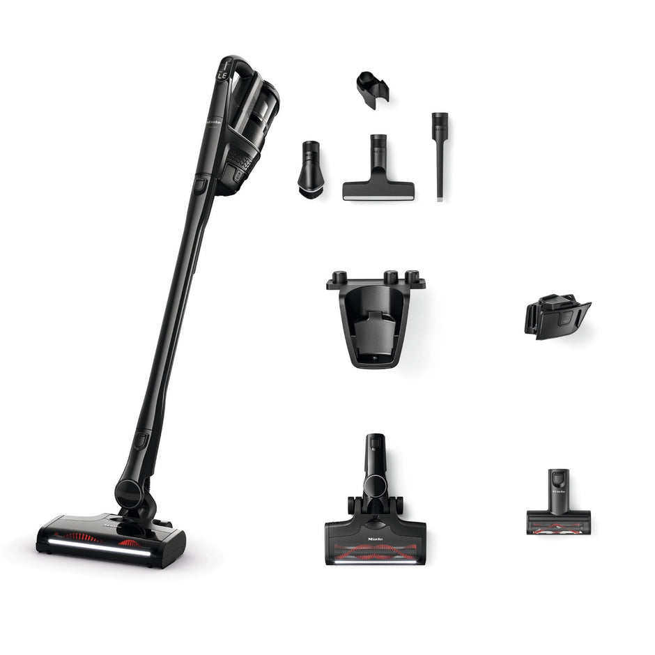 Miele Triflex HX3 Cat & Dog Cordless Vacuum Cleaner – Obsidian Black - 70 Minutes Run Time