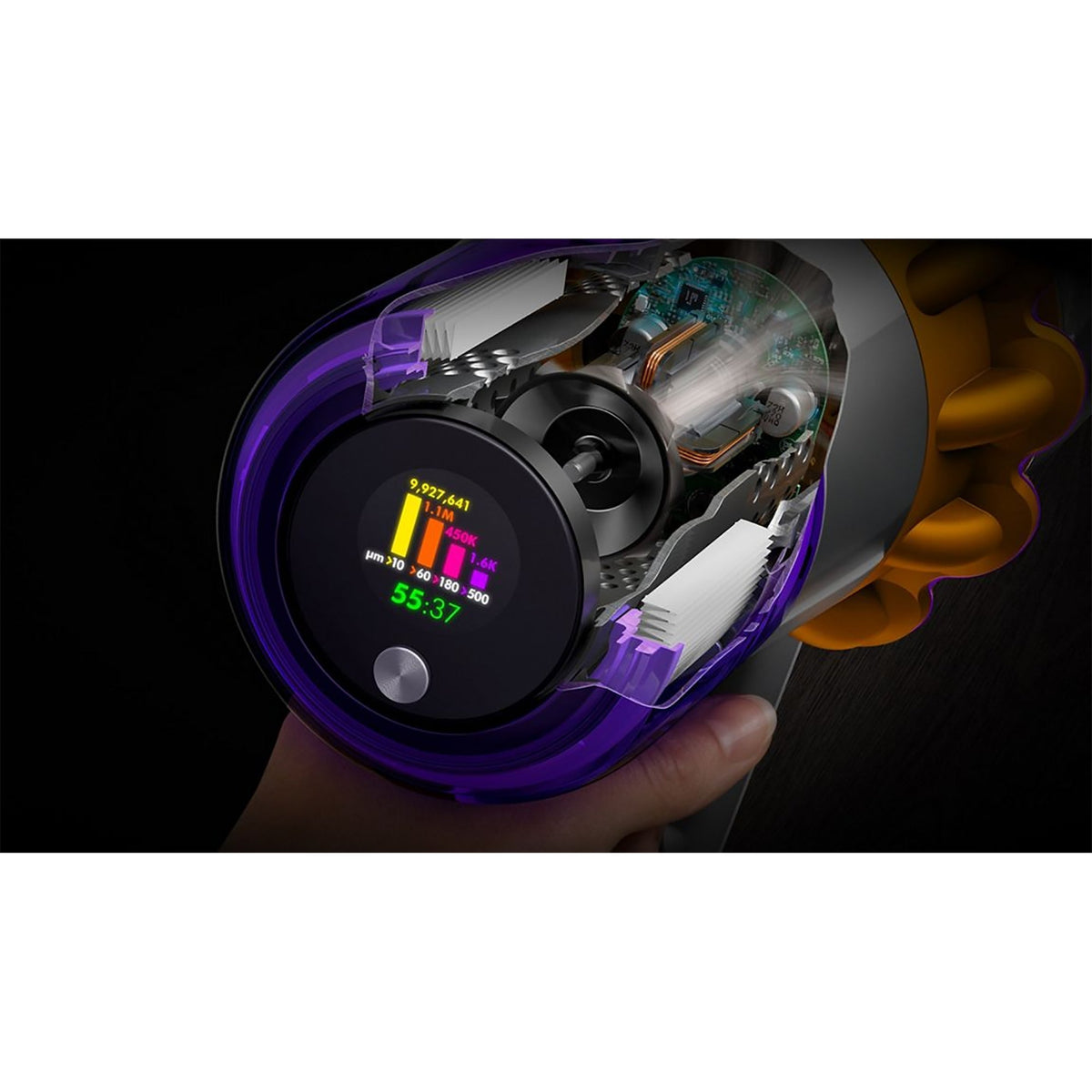 Dyson V15s Detect Submarine Wet and Dry Cordless Vacuum - Yellow and Nickel