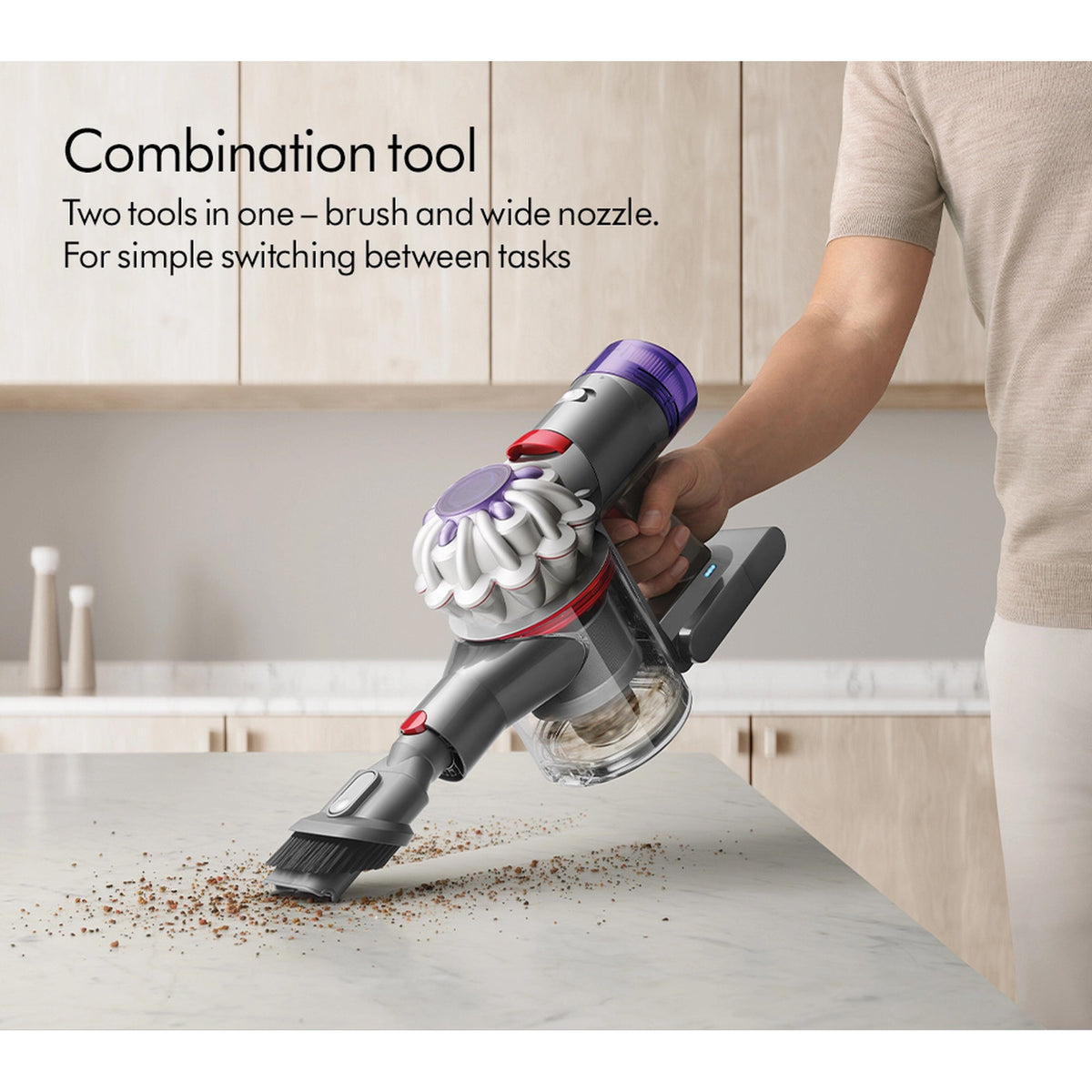 Dyson V8 Total Clean Cordless Vacuum Cleaner | 40 Minute Runtime