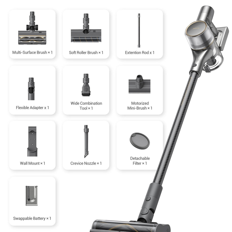 Dreame R20 Cordless Stick Vacuum Cleaner in Grey VTV97A