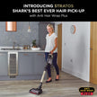 Shark Stratos Cordless Stick Vacuum Cleaner - Pet Pro Model - 60 Minutes Run Time - Copper IZ400UKT