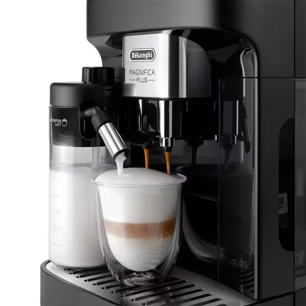 Delonghi Magnifica Plus Bean to Cup Coffee Machine in Black - ECAM32060B