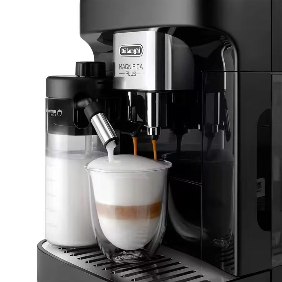 Delonghi Magnifica Plus Bean to Cup Coffee Machine in Black - ECAM32060B